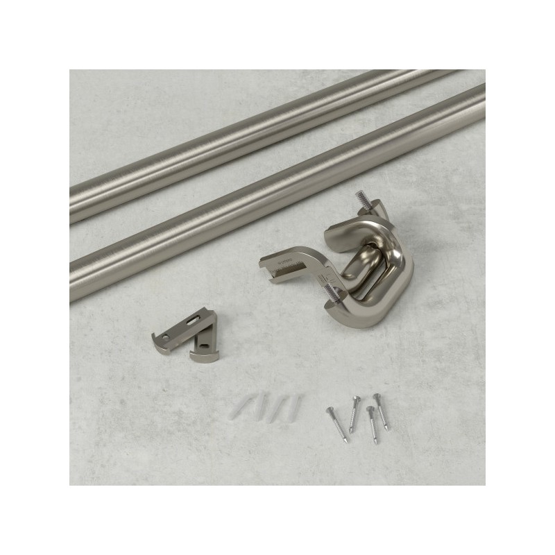 Umbra Karnisz Twilight 168 - 365 Cm       Srebrny