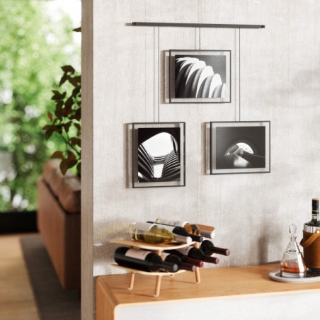 Umbra Zestaw 3 Ramek Do Zdjęć Exhibit     8-10 Cm - Czarny