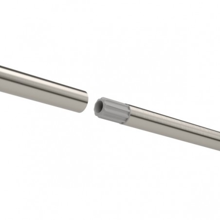 Umbra Karnisz Zen 142-305 Cm Srebrny