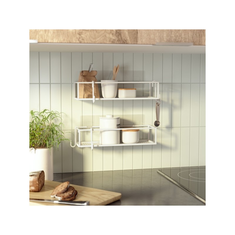 Umbra Zestaw 2 Półek Prysznicowych        Cubiko Biały