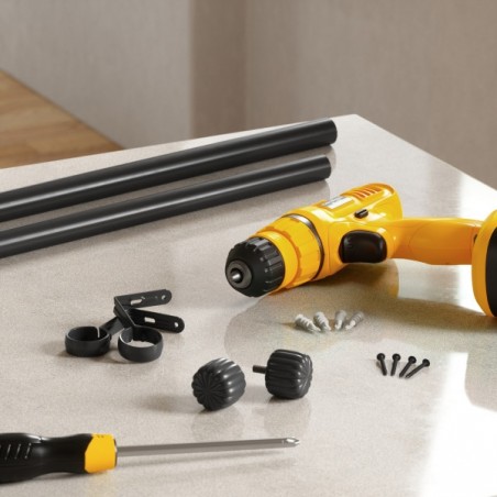 Umbra Karnisz Cleo 168-  305 Cm Czarny