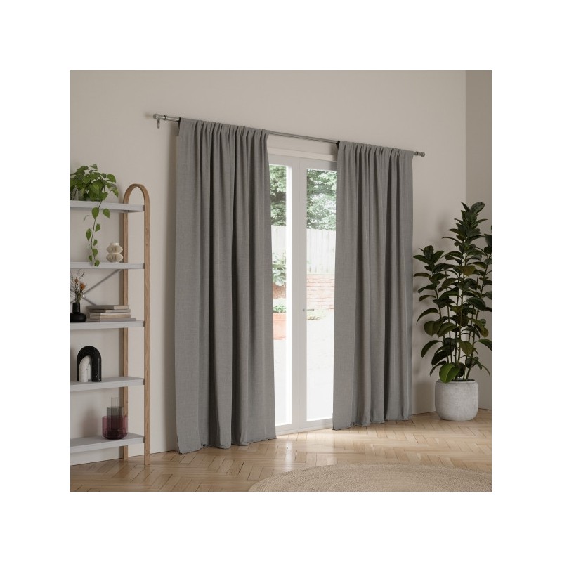 Umbra Karnisz Cleo 91 - 168 Cm Srebrny