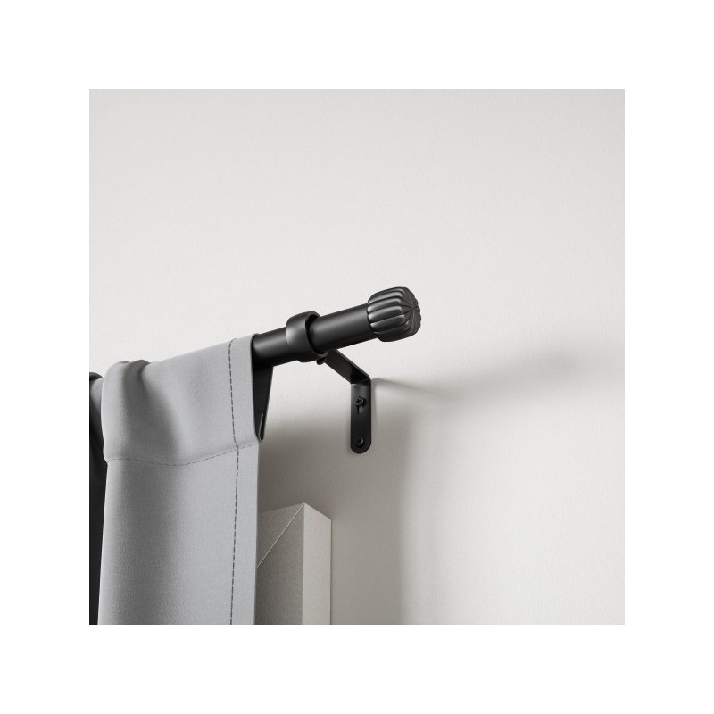 Umbra Karnisz Cleo 91 - 168 Cm Czarny