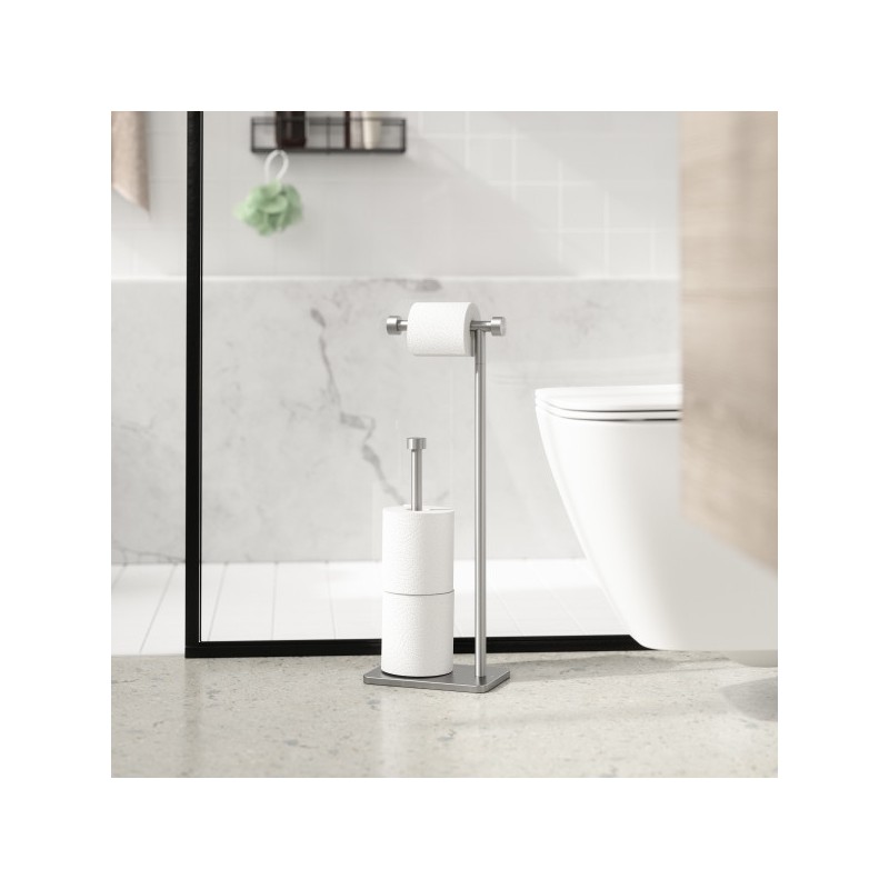Umbra Stojak Na Papier Toaletowy Cappa    Srebrny