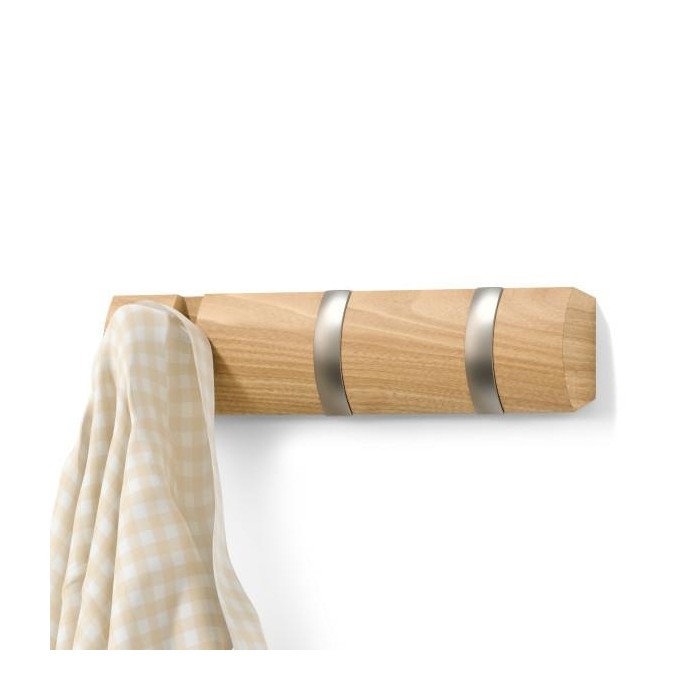 Umbra Wieszak Na Ubrania Flip 3 Brązowy