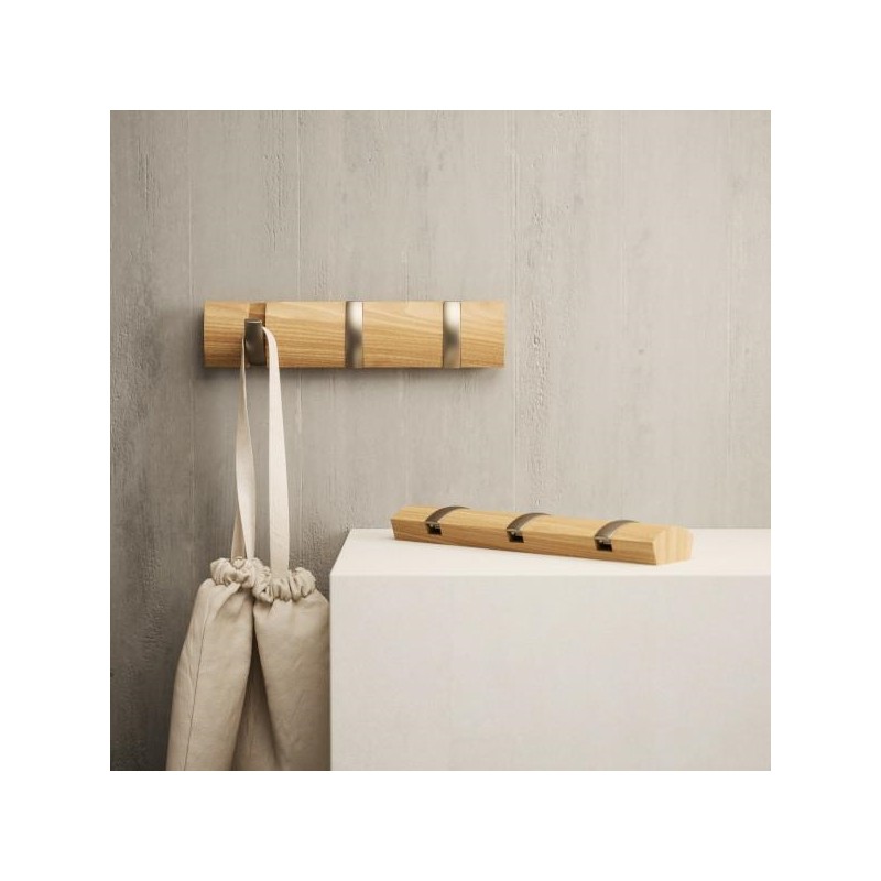 Umbra Wieszak Na Ubrania Flip 3 Brązowy