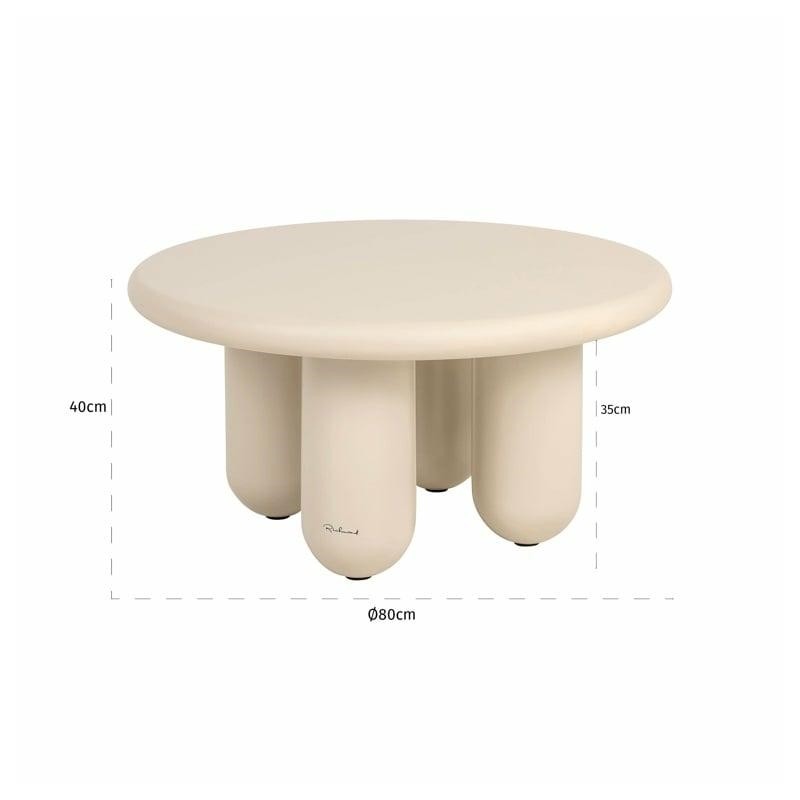 Richmond Stolik Kawowy Calma 80 Beżowy