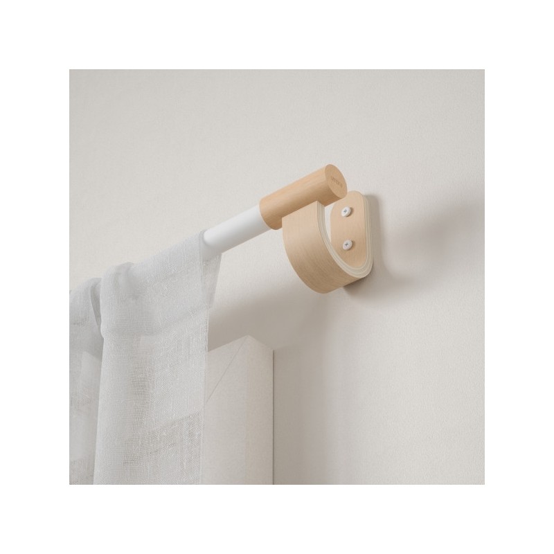 Umbra Karnisz Bellwood 107 - 305 Cm       Biały / Brązowy