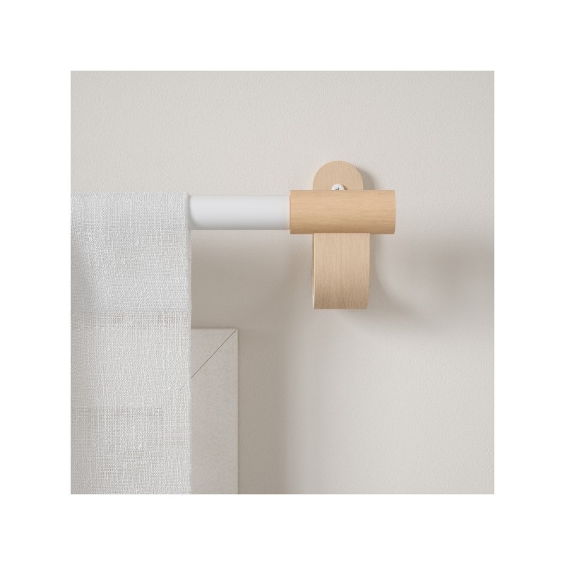 Umbra Karnisz Bellwood 107 - 305 Cm       Biały / Brązowy