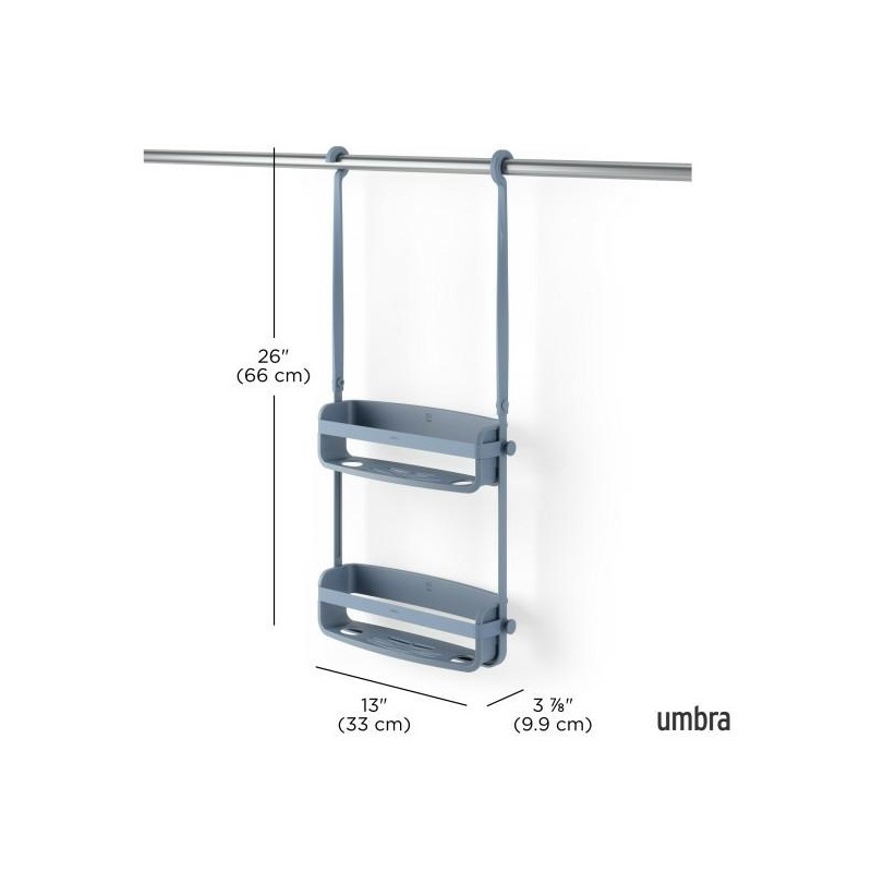 Umbra Organizer Łazienkowy Flex           Niebieski