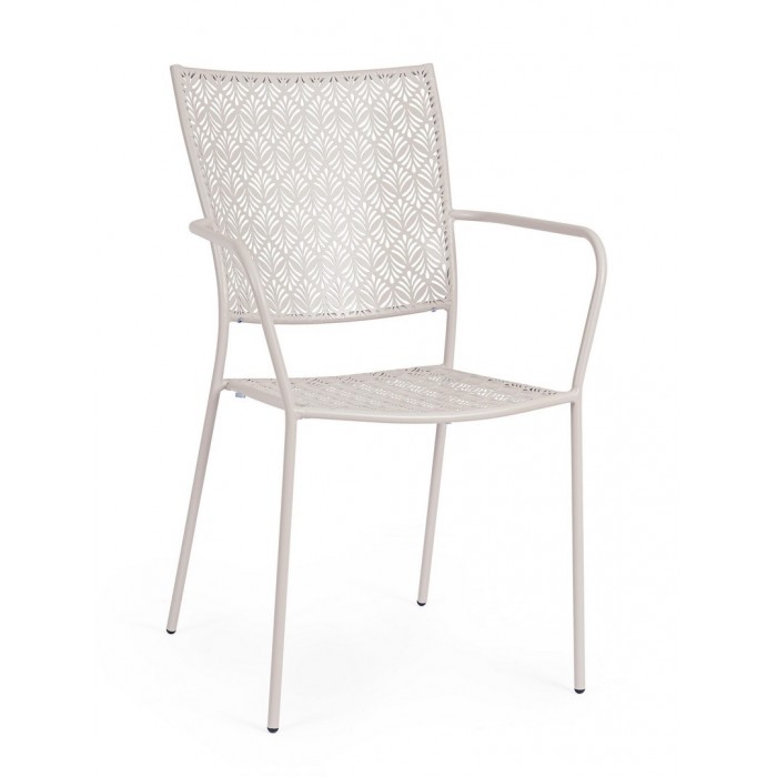 Bizzotto Krzesło Ogrodowe Lizette Beżowe