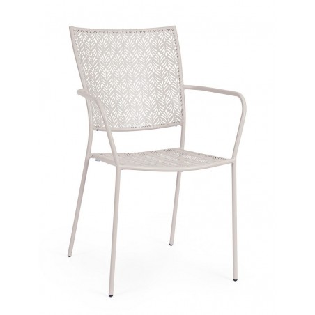 Bizzotto Krzesło Ogrodowe Lizette Beżowe