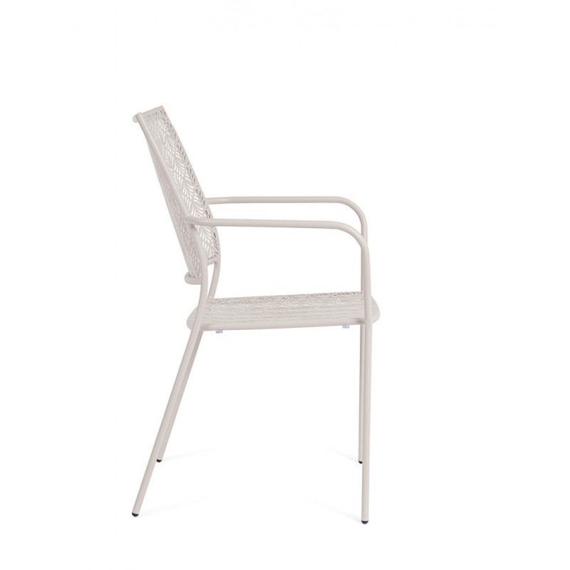 Bizzotto Krzesło Ogrodowe Lizette Beżowe