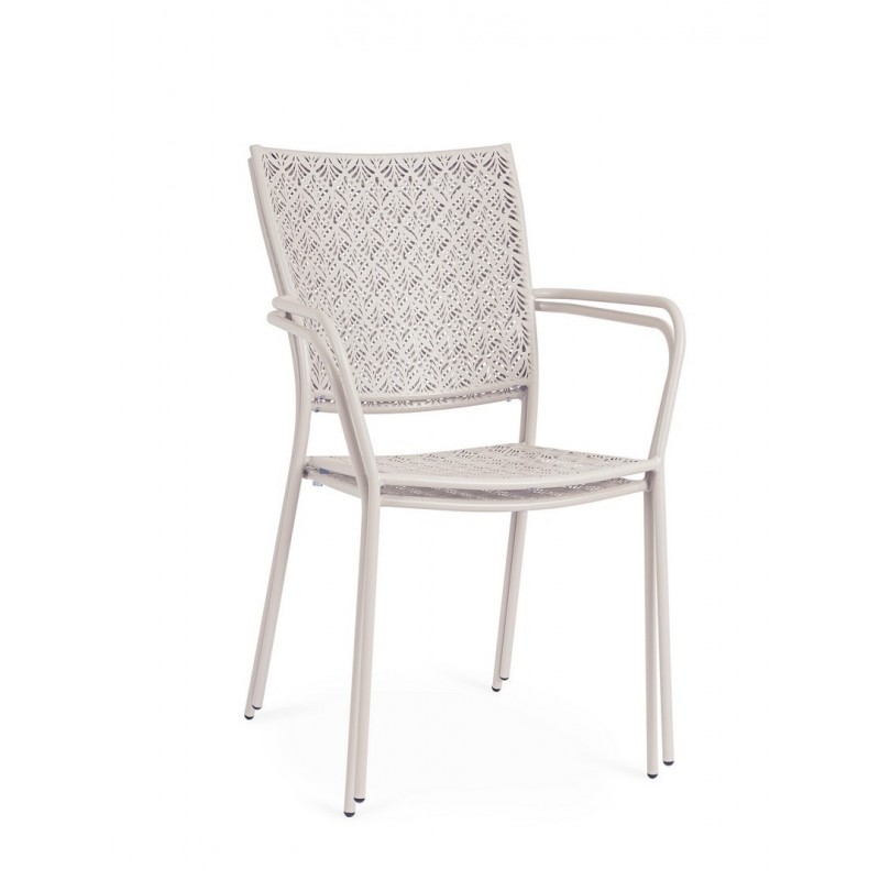 Bizzotto Krzesło Ogrodowe Lizette Beżowe