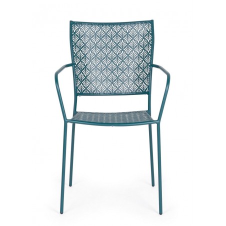 Bizzotto Krzesło Ogrodowe Lizette         Niebieskie