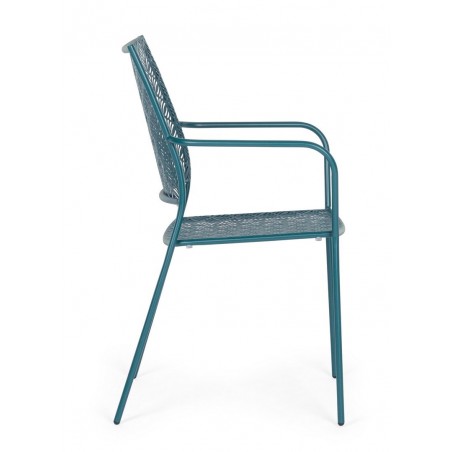 Bizzotto Krzesło Ogrodowe Lizette         Niebieskie