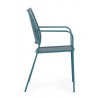 Bizzotto Krzesło Ogrodowe Lizette         Niebieskie