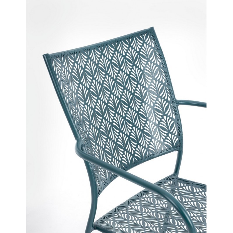 Bizzotto Krzesło Ogrodowe Lizette         Niebieskie