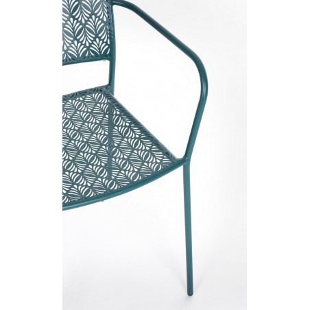 Bizzotto Krzesło Ogrodowe Lizette         Niebieskie