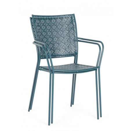 Bizzotto Krzesło Ogrodowe Lizette         Niebieskie