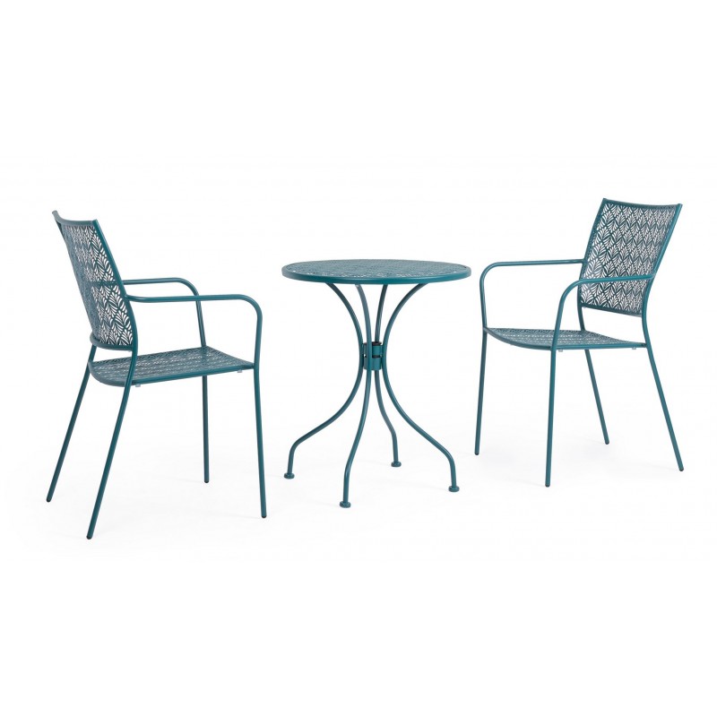 Bizzotto Krzesło Ogrodowe Lizette         Niebieskie