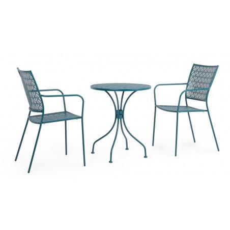 Bizzotto Krzesło Ogrodowe Lizette         Niebieskie