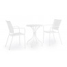 Bizzotto Krzesło Ogrodowe Lizette Białe
