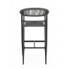 Bizzotto Krzesło Barowe Ogrodowe Jandia   Szare