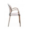 Bizzotto Krzesło Ogrodowe Camilla Brązowe