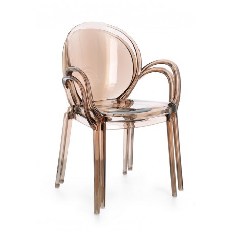 Bizzotto Krzesło Ogrodowe Camilla         Brązowe