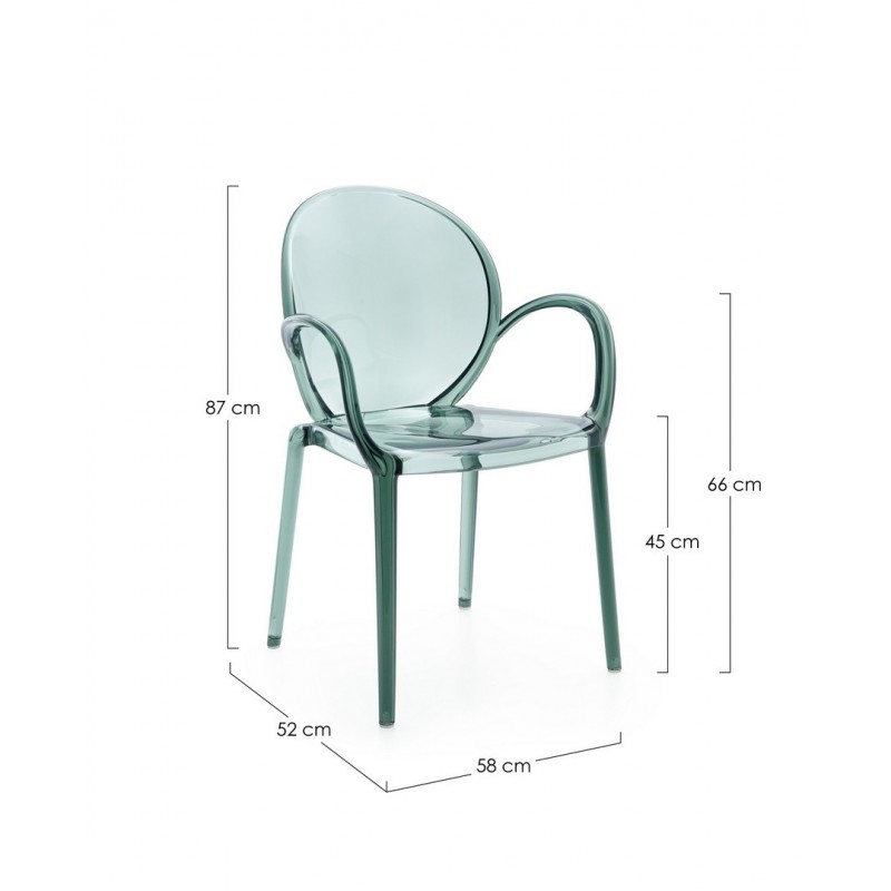 Bizzotto Krzesło Ogrodowe Camilla         Miętowe