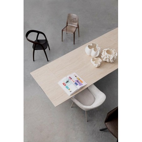 Bizzotto Krzesło Ogrodowe Adele Brązowe