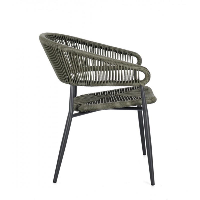 Bizzotto Krzesło Ogrodowe Algaida         Zielone