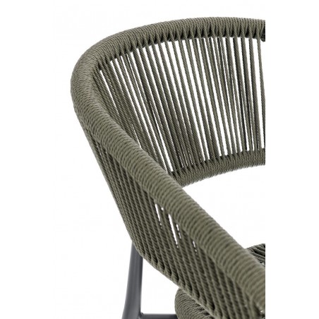 Bizzotto Krzesło Ogrodowe Algaida         Zielone