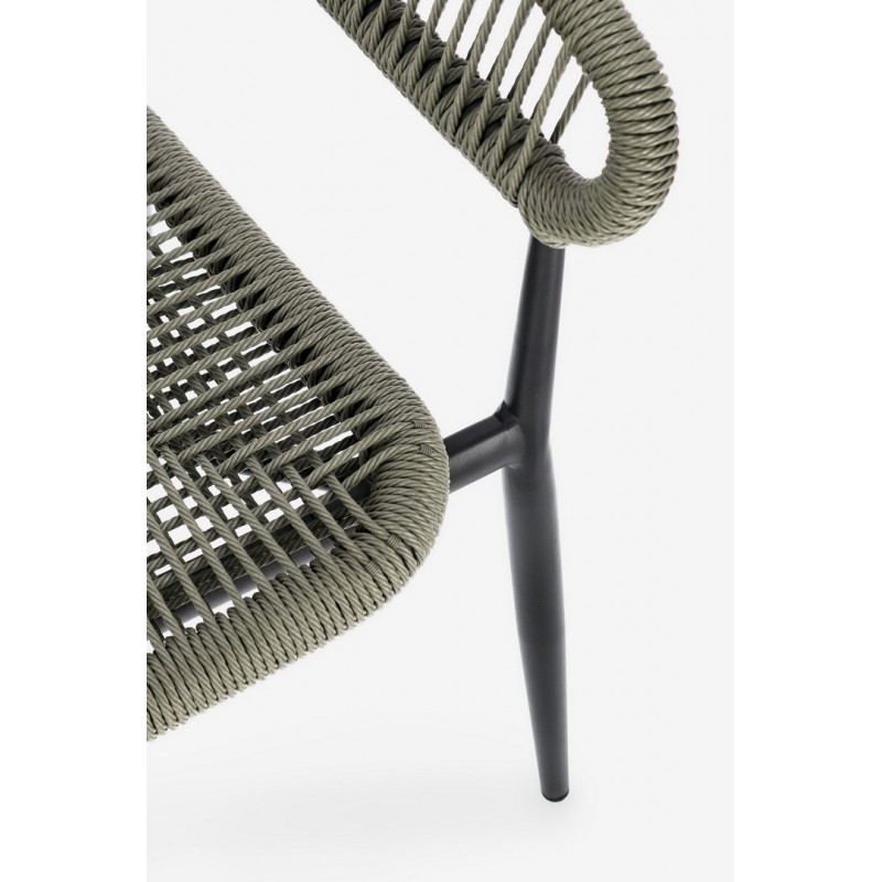 Bizzotto Krzesło Ogrodowe Algaida         Zielone