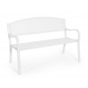 Bizzotto Ławka Ogrodowa Lizette Biała