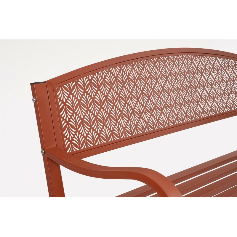 Bizzotto Ławka Ogrodowa Lizette Czerwona