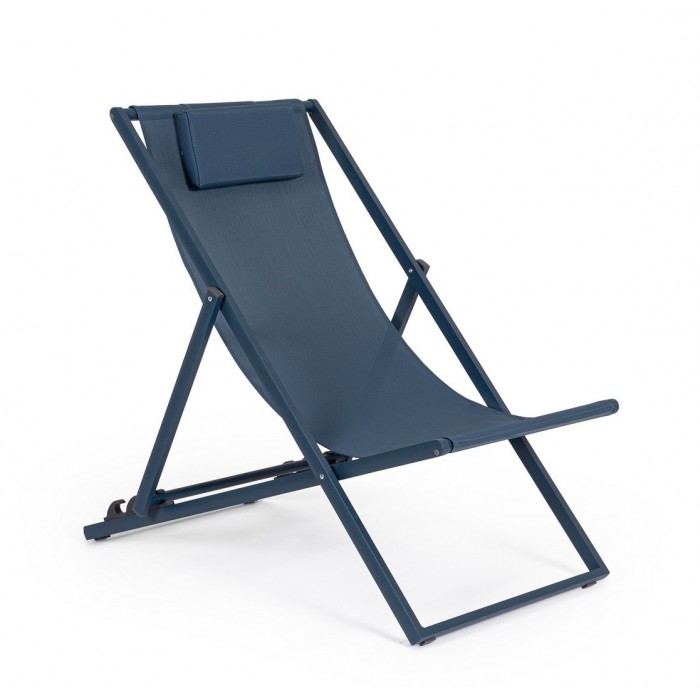 Bizzotto Leżak Ogrodowy Składany Taylor   Niebieski