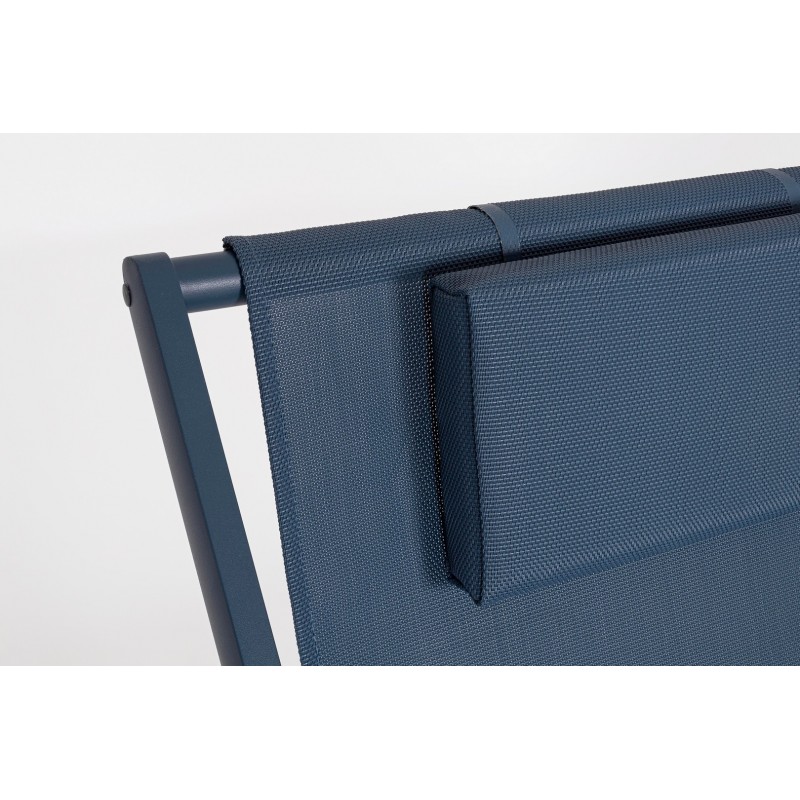 Bizzotto Leżak Ogrodowy Składany Taylor   Niebieski