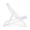 Bizzotto Leżak Ogrodowy Składany Taylor   Biały