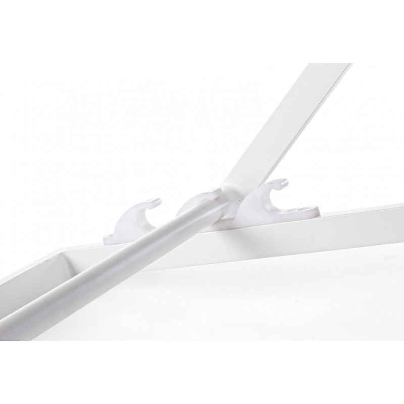 Bizzotto Leżak Ogrodowy Składany Taylor   Biały