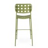 Bizzotto Krzesło Barowe Ogrodowe Clover Zielone