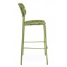 Bizzotto Krzesło Barowe Ogrodowe Clover Zielone
