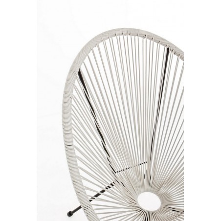 Bizzotto Krzesło Ogrodowe Parker Białe