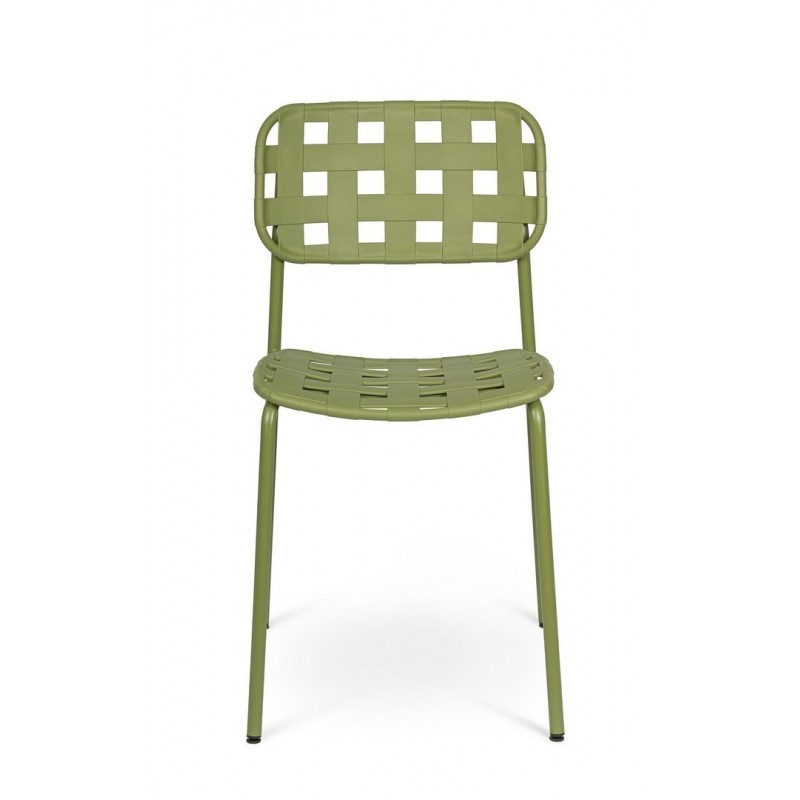Bizzotto Krzesło Ogrodowe Clover Zielone