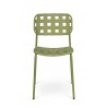Bizzotto Krzesło Ogrodowe Clover Zielone
