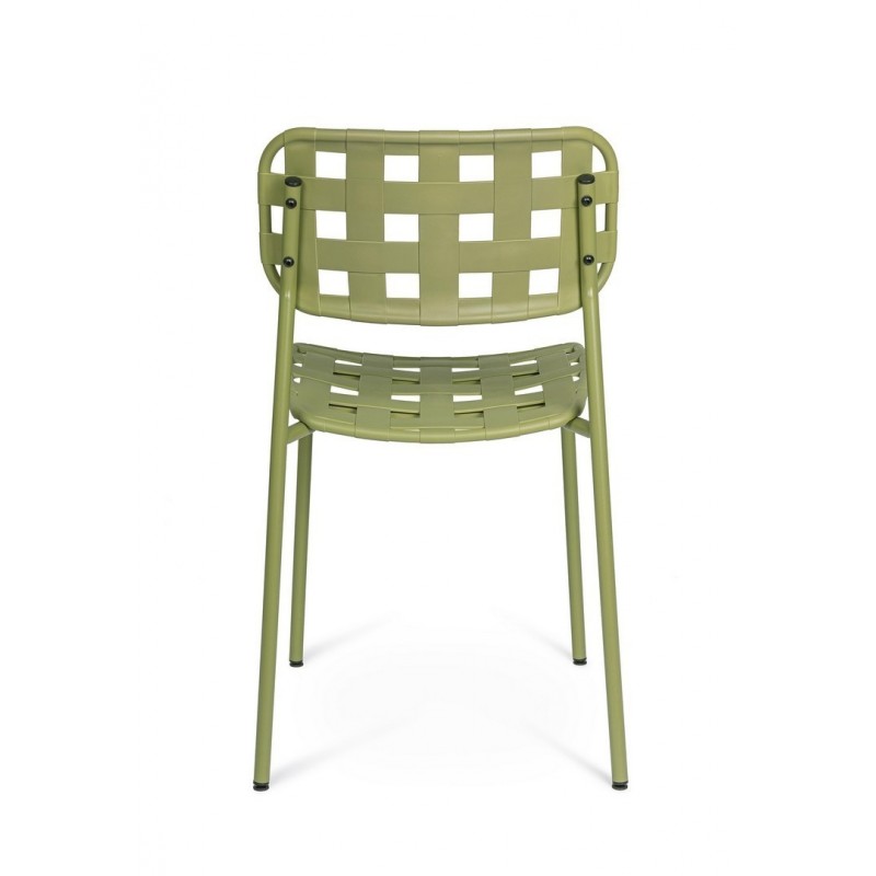 Bizzotto Krzesło Ogrodowe Clover Zielone