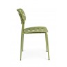 Bizzotto Krzesło Ogrodowe Clover Zielone