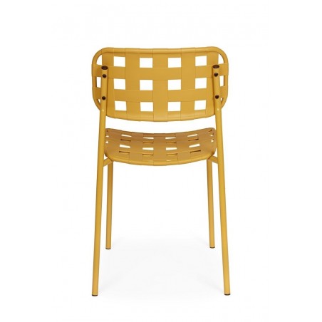 Bizzotto Krzesło Ogrodowe Clover Żółte