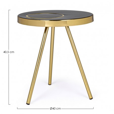 Bizzotto Stolik Kawowy Kesar 40 Czarny